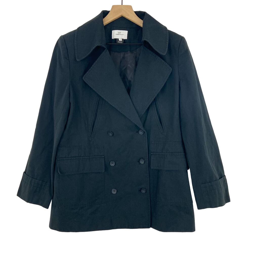 Current Elliot Women's Wool Blend Double Breated Jacket 10/12 Captain size 3